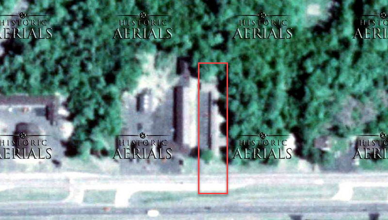 Terrace Motel - 1982 Aerial (newer photo)